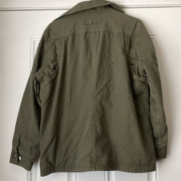 Duluth Trading Company Army Green Button Up Jacket Size Large - Picture 9 of 9